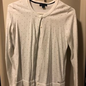 Tommy Hilfiger white cardigan